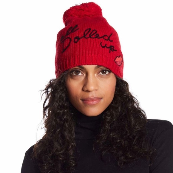 Kate Spade Pom Pom Beanie NWT - Picture 3 of 9
